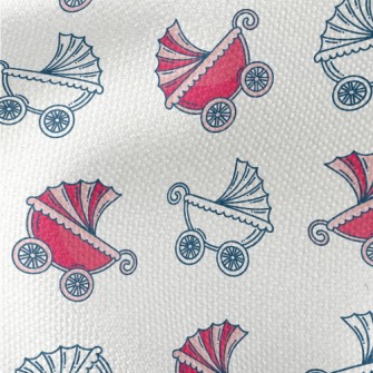 Two-color Baby Stroller Waterproof Canvas