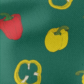 Delicious Red And Yellow Bell  Waterproof Canvas