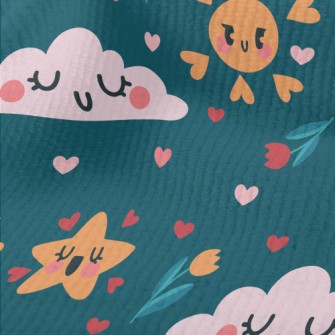 Shy Cloud Star Terry