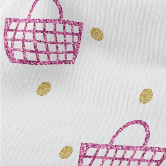 Shiny Shopping Bag Terry