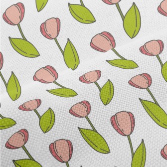 Mini Tulips Performance Linen