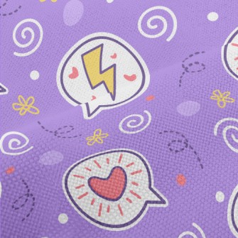 Lightning Heart Sticker Performance Linen