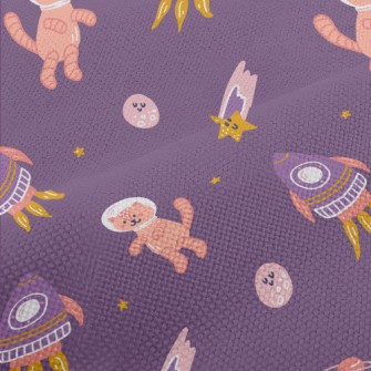 Rocket Space Cat Performance Linen