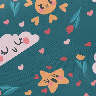 Shy Cloud Star Twill