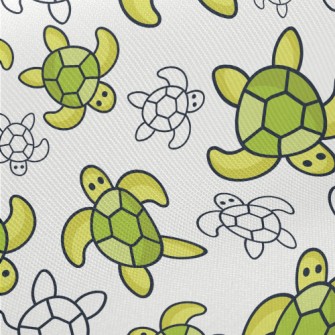 Cute Turtle Twill