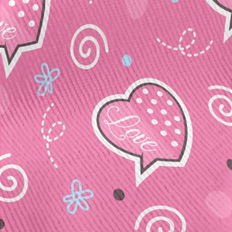 Love Dialogue Box Standard Corduroy