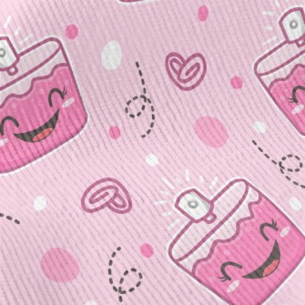 Cute Smiley Face Perfume Standard Corduroy