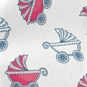 Two-color Baby Stroller Standard Corduroy