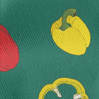 Delicious Red And Yellow Bell  Standard Corduroy