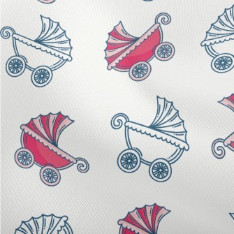 Two-color Baby Stroller Dobby