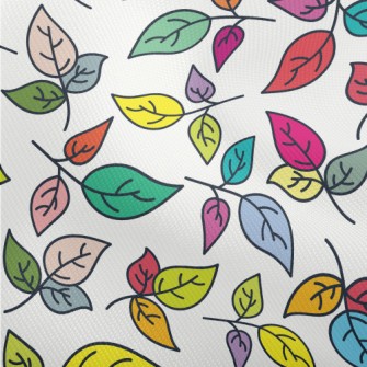 Vibrant Colorful Leaves Dobby