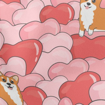 Full Of Love Corgi Stretch Ponte
