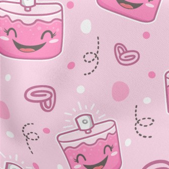 Cute Smiley Face Perfume Stretch Ponte