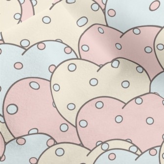Dots Of Love Micro Fleece