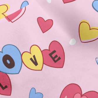 LOVE Little Heart Micro Fleece