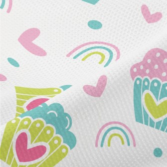 Colorful Heart Cake Piqué