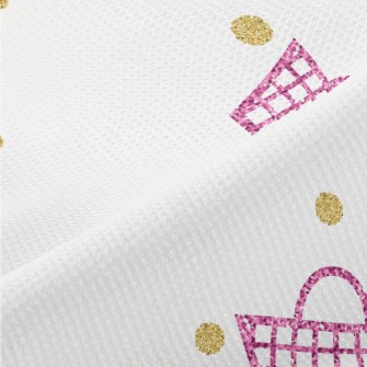 Shiny Shopping Bag Piqué