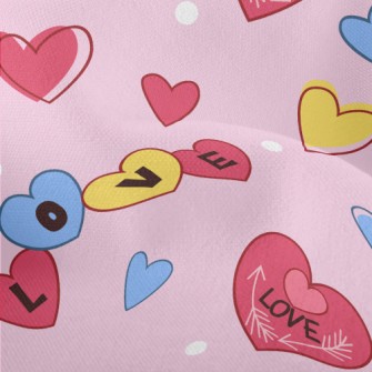 LOVE Little Heart Lightweight Performance Linen