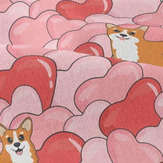 Full Of Love Corgi Modern Jersey