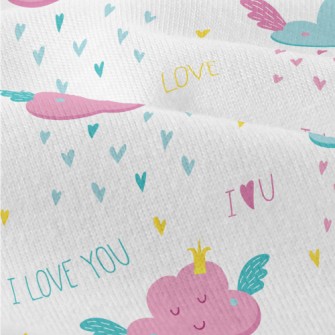 Clouds Love Raindrops Modern Jersey