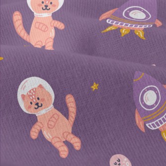 Rocket Space Cat Modern Jersey