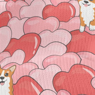 Full Of Love Corgi Stretch Jersey