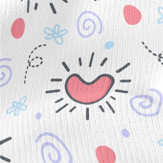 Amazing Little Love Heart Stretch Jersey