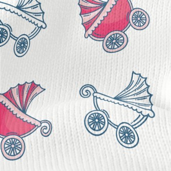 Two-color Baby Stroller Stretch Jersey
