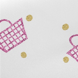 Shiny Shopping Bag Midweight Cotton Poplin