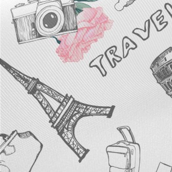 Paris Egypt Tours Midweight Cotton Poplin
