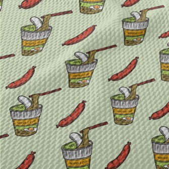 Sausage With Instant Noodles Birdseye Piqué