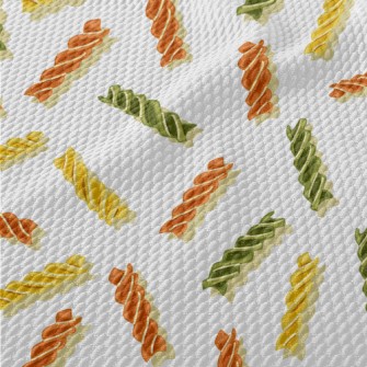 Three-color Italian Curly Past Birdseye Piqué