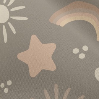 Sun Rainbow Stars Chiffon