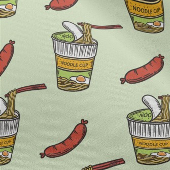 Sausage With Instant Noodles Chiffon