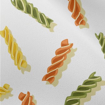 Three-color Italian Curly Past Chiffon