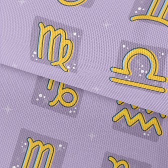 Mystical Zodiac Symbols Waterproof Oxford