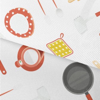 Cute Polka Dot Kitchenware Waterproof Oxford