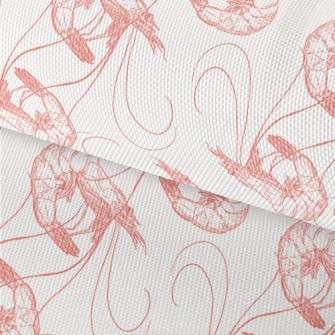 Fresh And Delicious Shrimp Waterproof Oxford