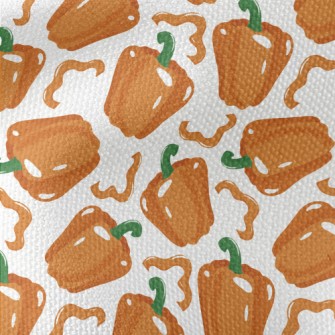 Healthy Glossy Bell Peppers Waterproof Canvas