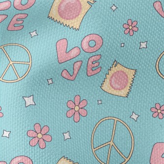 Love And Peace Packaging Waterproof Canvas