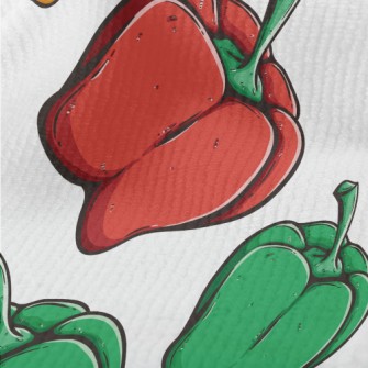 3D Colorful Bell Pepper Terry