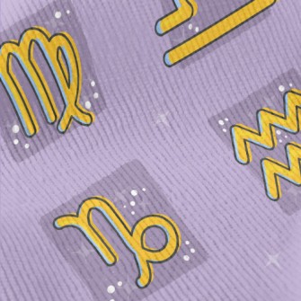 Mystical Zodiac Symbols Standard Corduroy