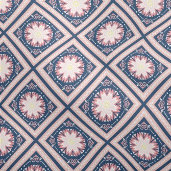 Beautiful Tile Flowers Dobby