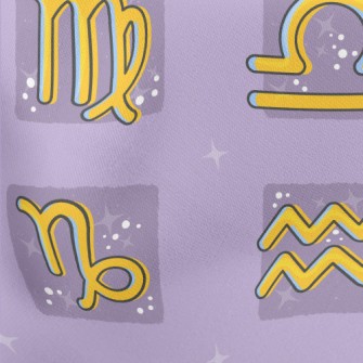 Mystical Zodiac Symbols Stretch Ponte