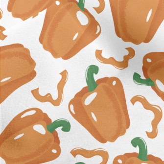 Healthy Glossy Bell Peppers Micro Fleece