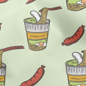 Sausage With Instant Noodles Micro Fleece