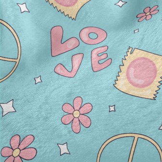 Love And Peace Packaging Minky