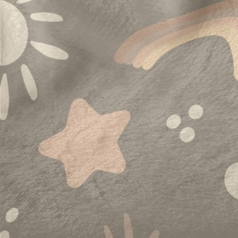 Sun Rainbow Stars Minky