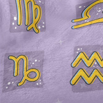 Mystical Zodiac Symbols Minky