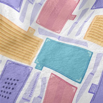 Colorful Target Plate Knife Minky
